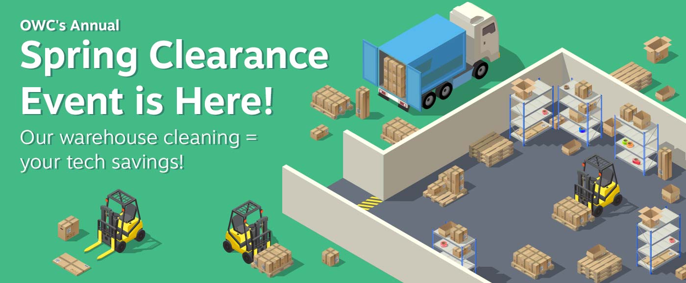 OWC's Annual Spring Clearance Event