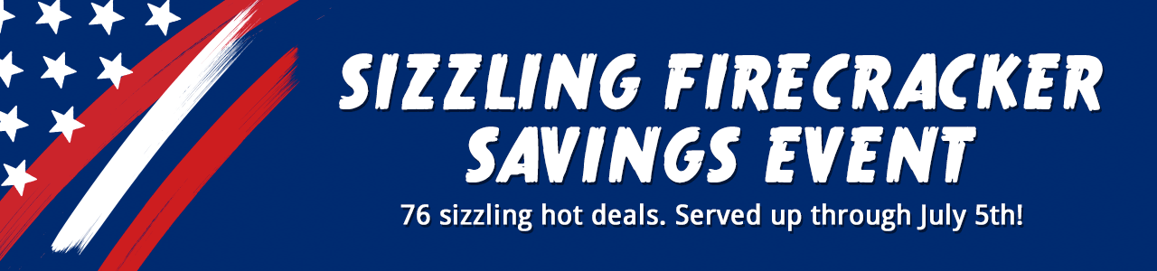Sizzling Firecracker Savings