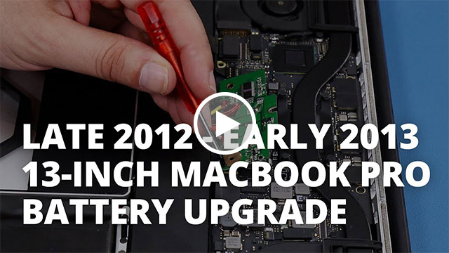 Replace the Battery in a MacBook Pro Retina 13-inch late 2012 to early 2013