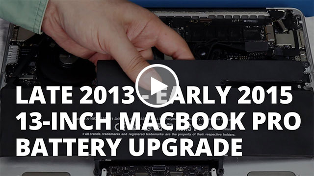 Replace the Battery in a MacBook Pro Retina 13-inch late 2013 to early 2015