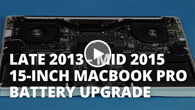 Replace the Battery in a MacBook Pro Retina 15-inch late 2013 to mid 2015