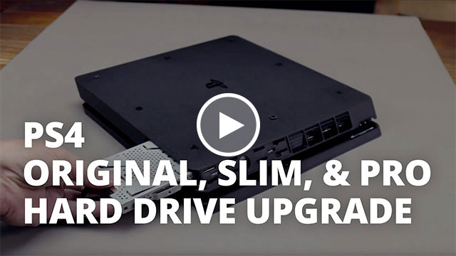 How to Upgrade a Sony PS4 Hard Drive