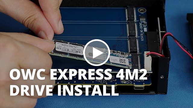 How to Install Drives into the OWC Express 4M2