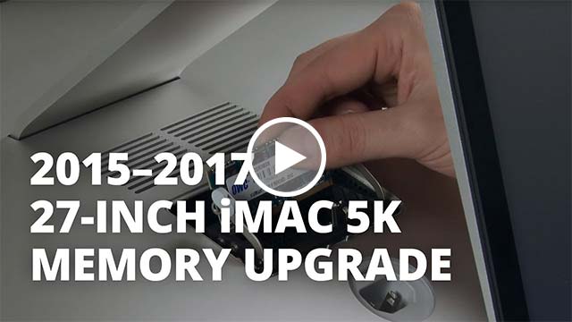 How to Install Up to 64GB of OWC Memory Into a 5K iMac 2015-2017