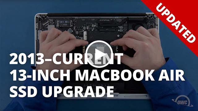 How to Upgrade the SSD into a 13-inch MacBook Air (Mid 2013 - Current) 