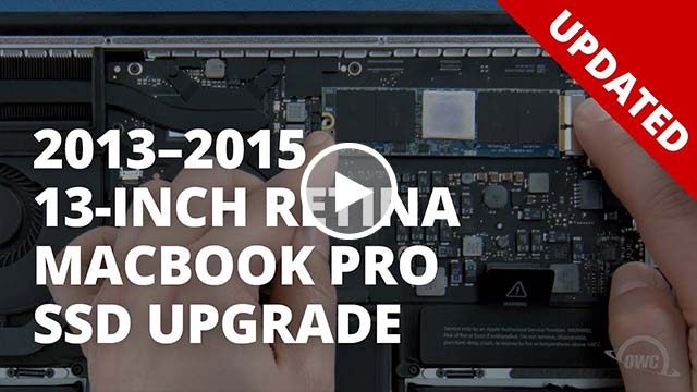 How to Upgrade the SSD in a 13-inch MacBook Pro w/ Retina display (Late 2013 - Mid 2015)