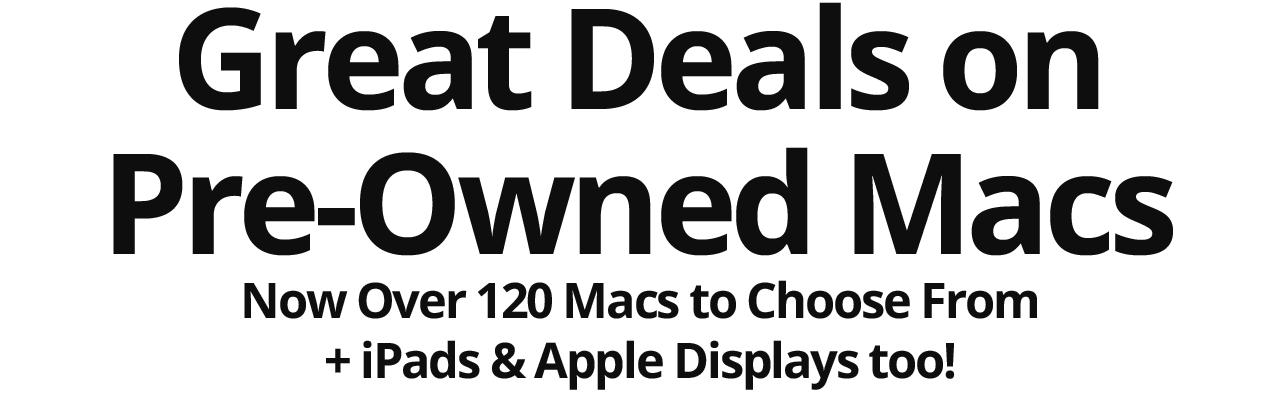 Great Deals on Used Mac