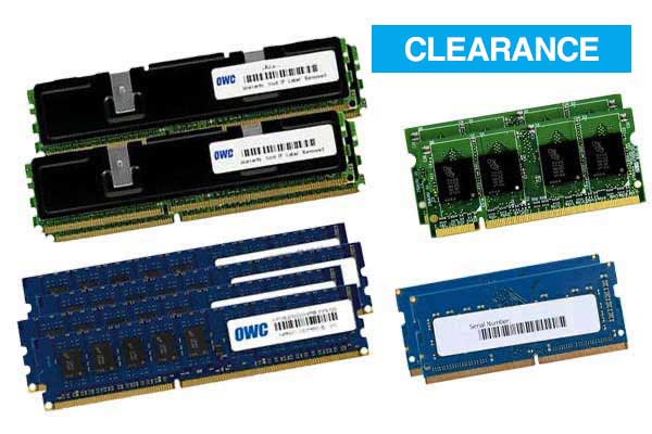 Clearance Memory Upgrades