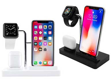 Macally 3-in-1 Charging Stand