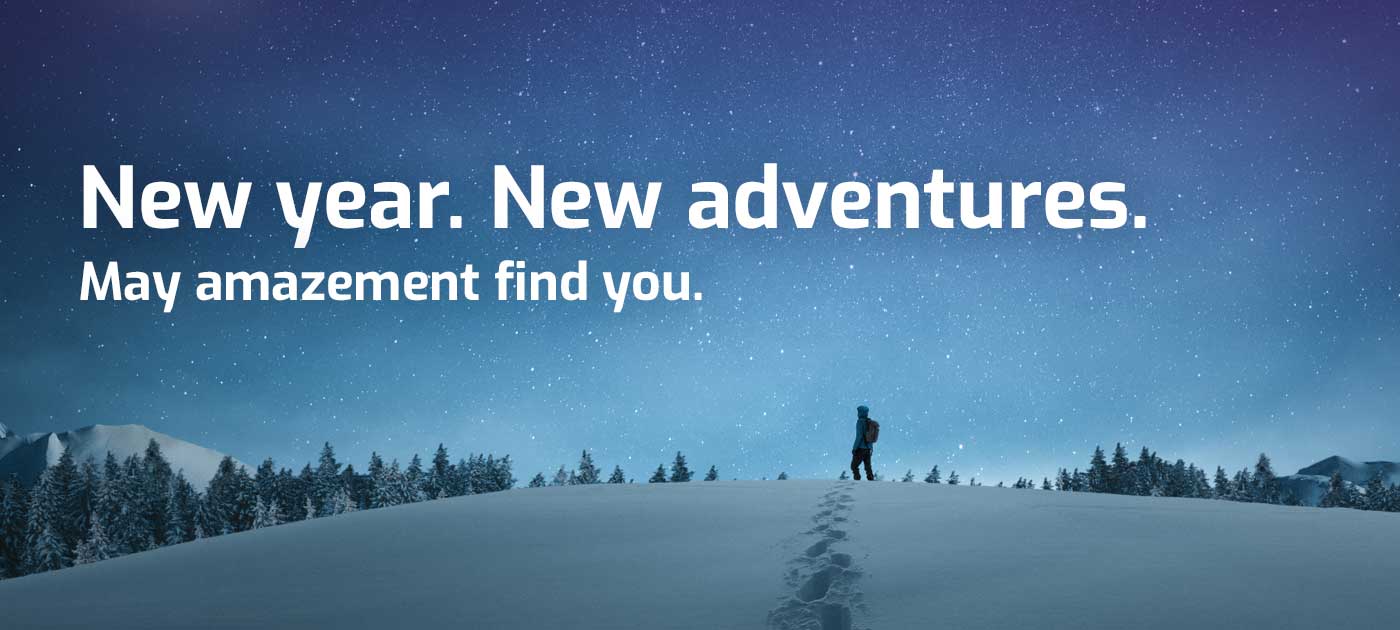 New year. New adventures.