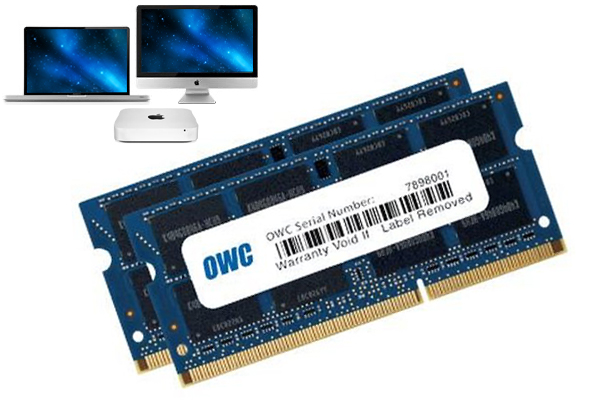 16GB (2 x 8GB) OWC 1600Mhz DDR3 Kit