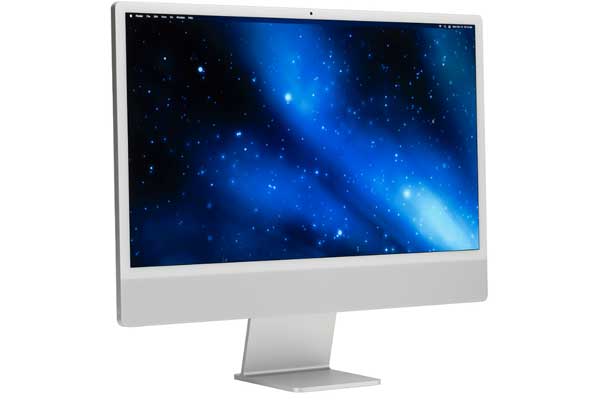 Silver 24-inch iMac