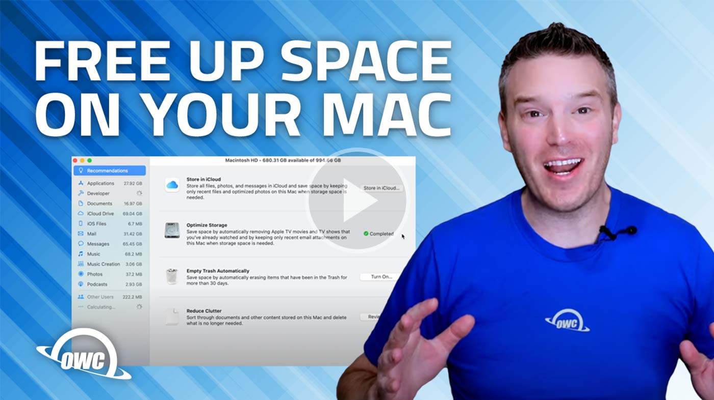 Free Up Space On Your Mac