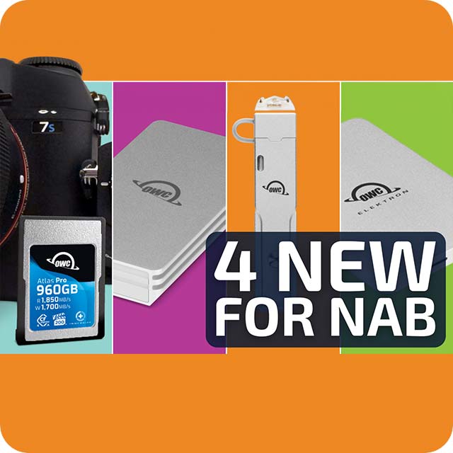OWC Unveils 4 New Products for NAB 2024 Show