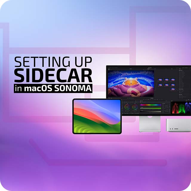 How to Connect an iPad to macOS Sonoma as a Wireless Second Display Via Sidecar