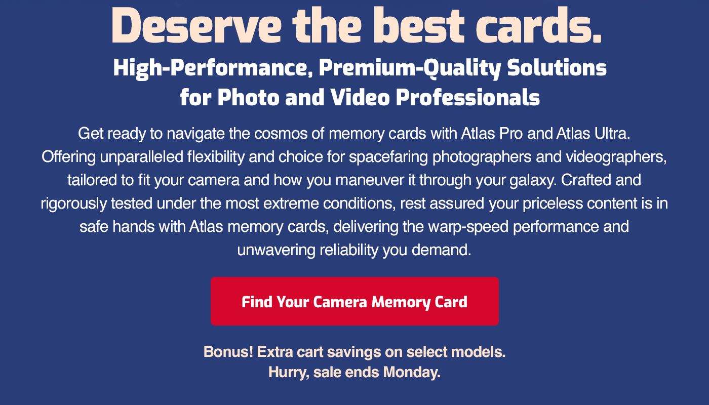 High-Performance Premium-Quality Camera Memory Cards