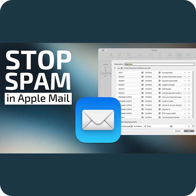 How to Control Spam and Organize Emails in Apple Mail