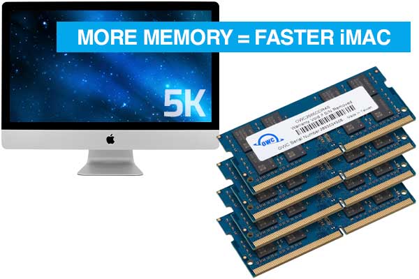 iMac 5K OWC DIY Memory Upgrades