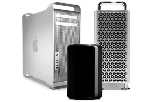 Apple Mac Pro Cylinders and Towers