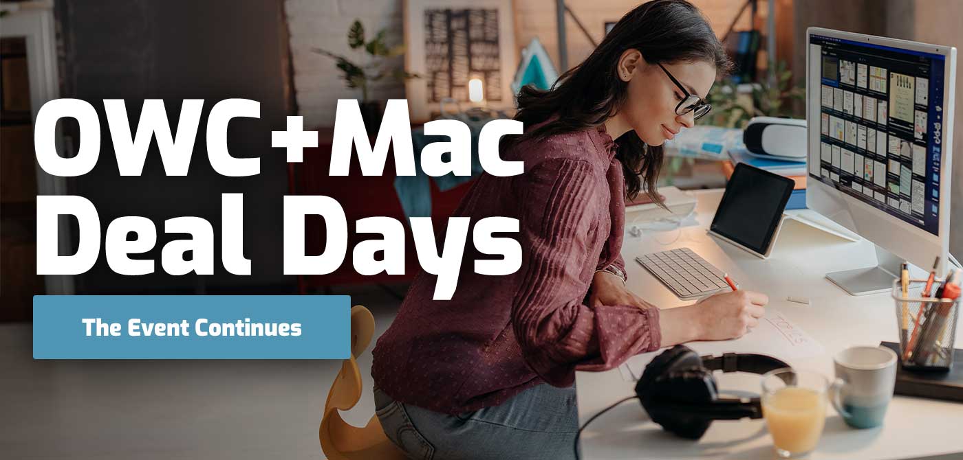 OWC+Mac Deal Days