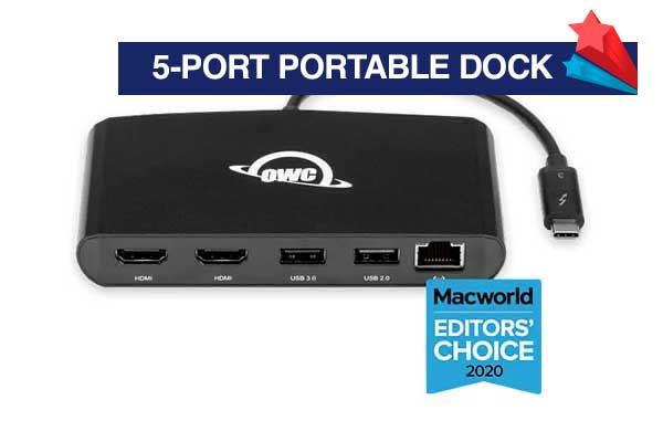 OWC 5-Port Thunderbolt 3 mini Dock