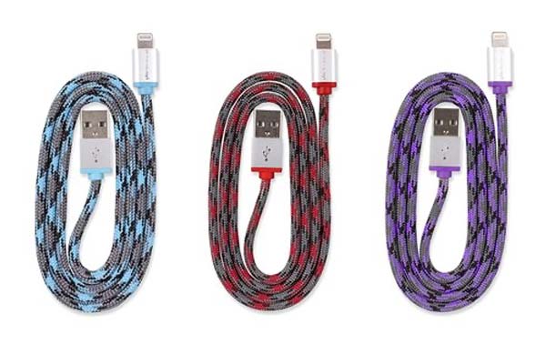 Braided Lightning to USB cable