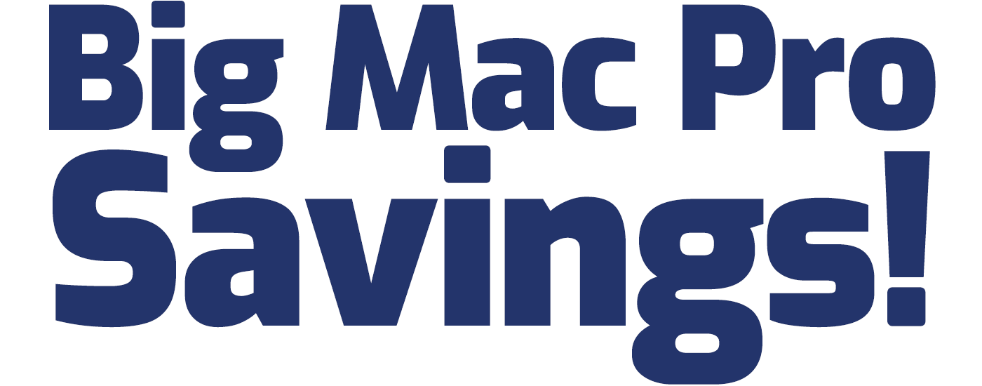 Mac Pro Savings