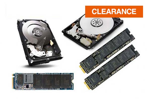 Clearance Solid-State-Drives + Hard Drives