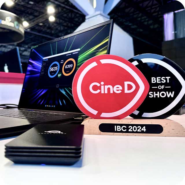 Powerful New OWC Envoy Ultra Thunderbolt 5 SSD Wins CineD Best of Show Award at IBC 2024