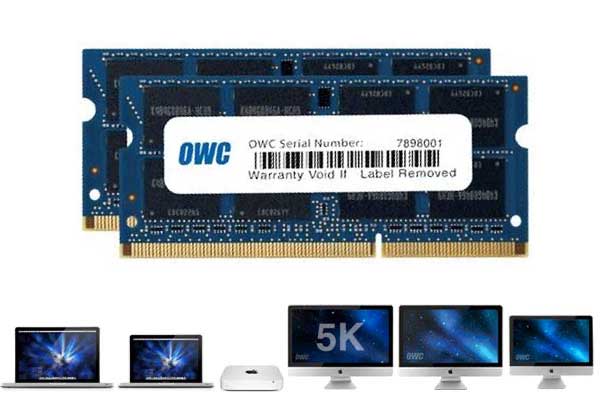 OWC Memory DIY Upgrade Kits for most 2012 Macs