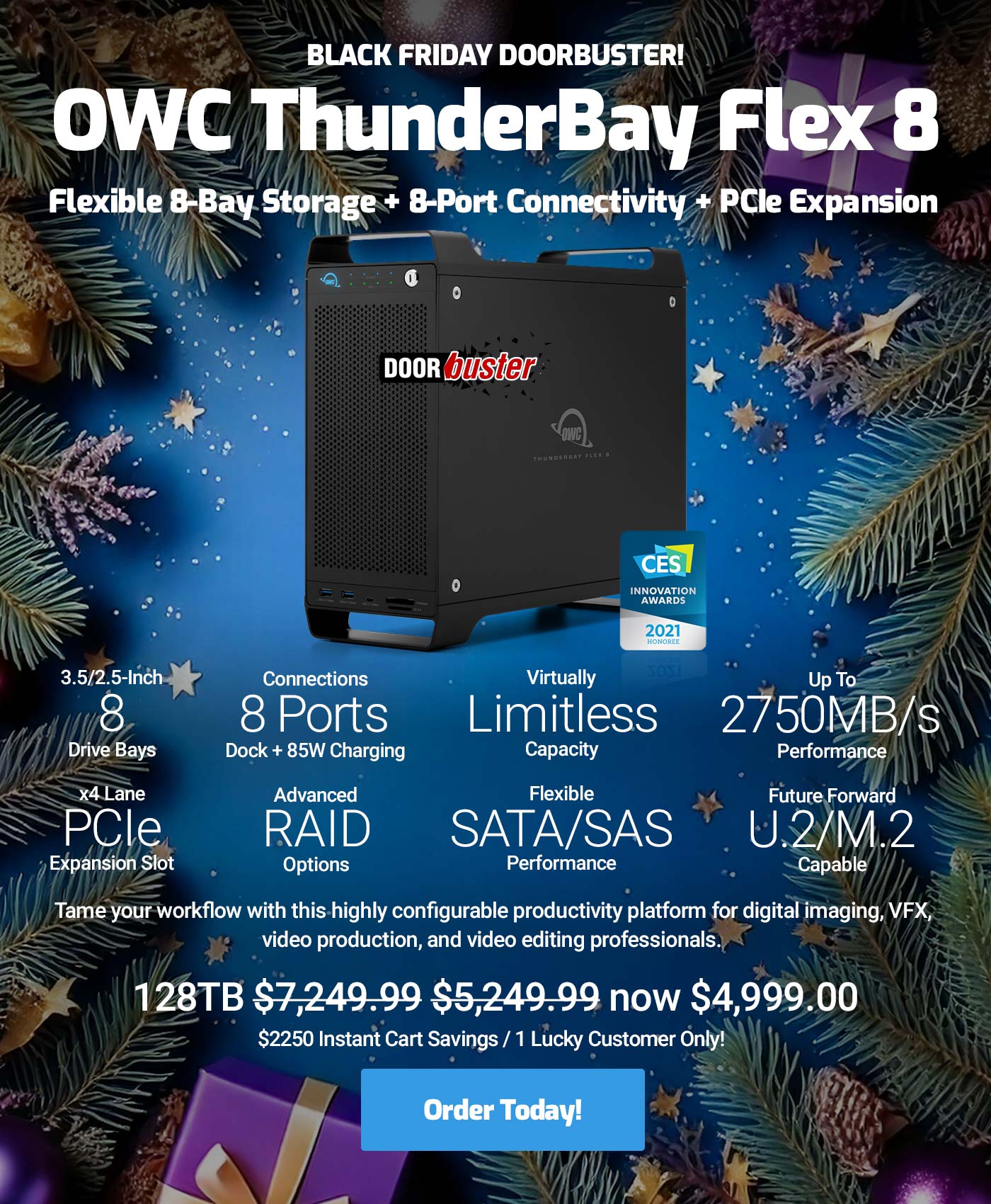 OWC ThunderBay Flex 8