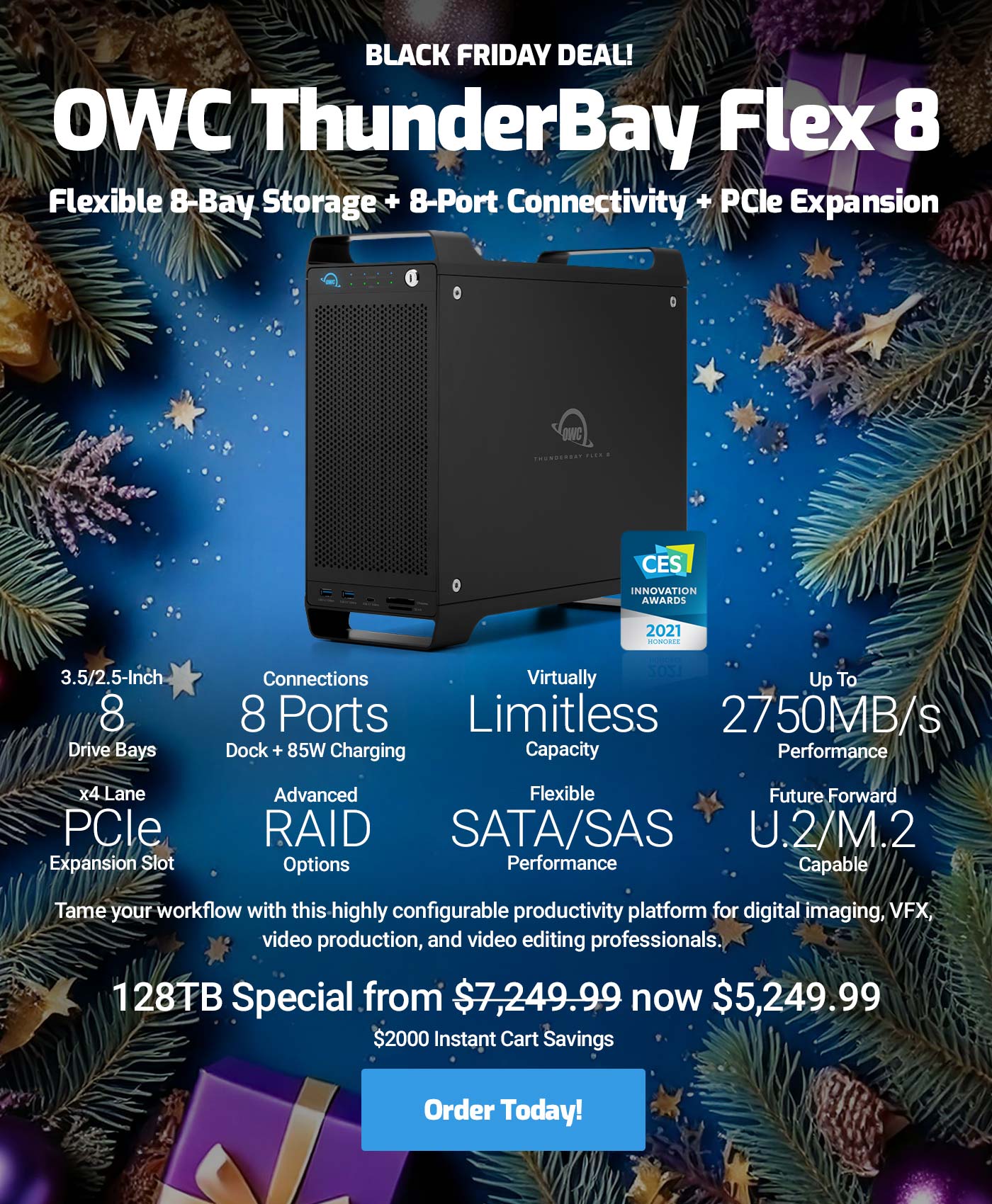 OWC ThunderBay Flex 8