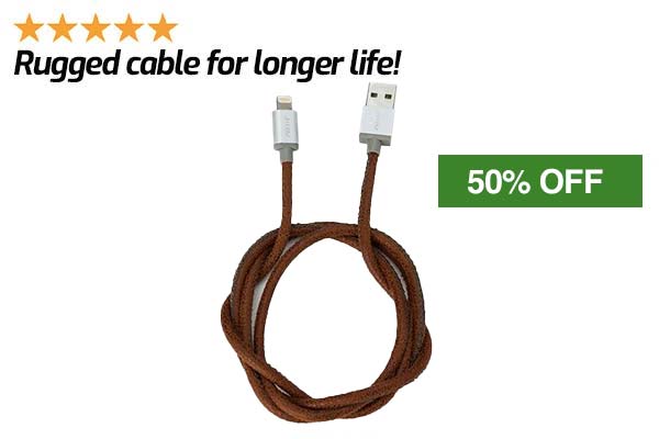 About the Nicest USB to Lightning Cable Ever!