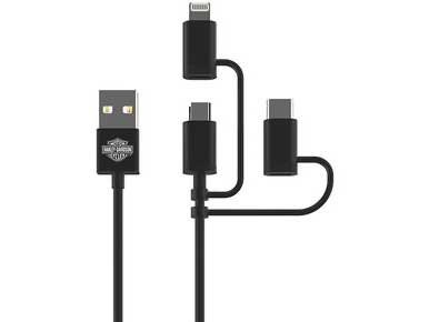 3-in-1 USB Charge & Sync Cable