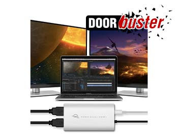 Dual HDMI video adapter